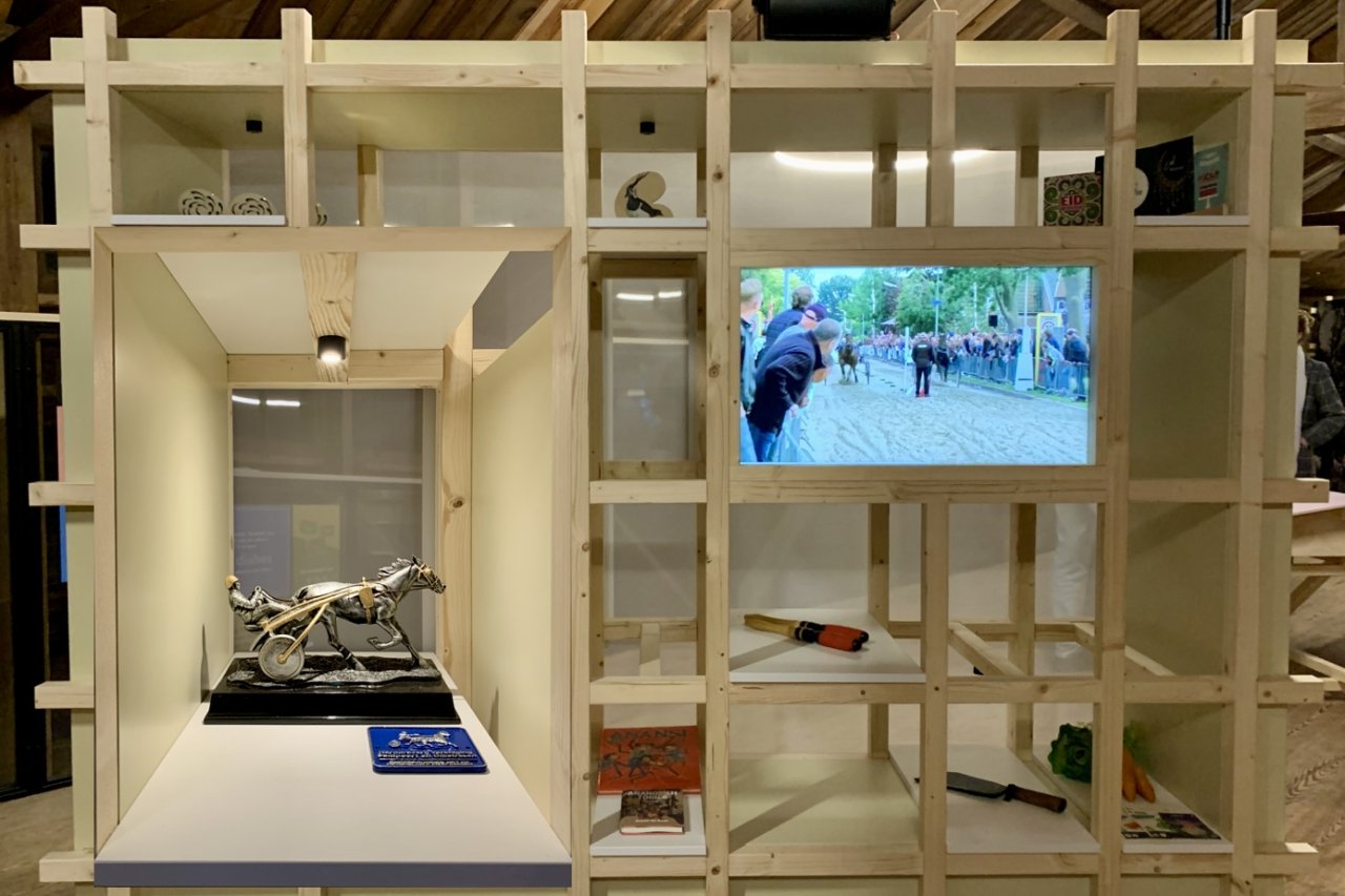 De kortebaan in het Heersink Huis voor Immaterieel Erfgoed.
